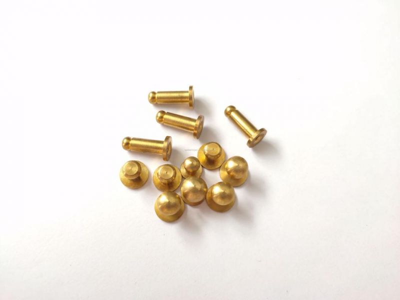 Nickel Plated Binding Post Rivet Round Head Pacifier Nail
