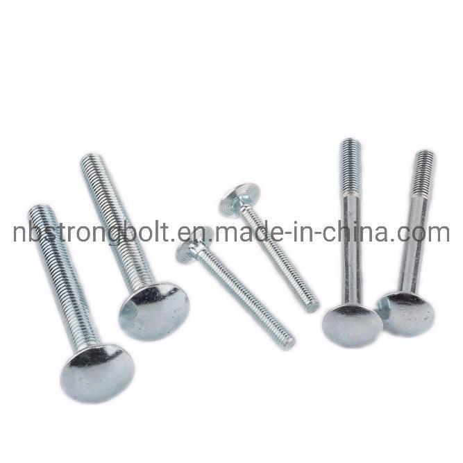 Carriage Bolt with Zinc