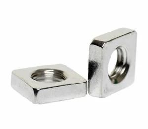 Square Thin Nut Zinc Roofing DIN562 M12