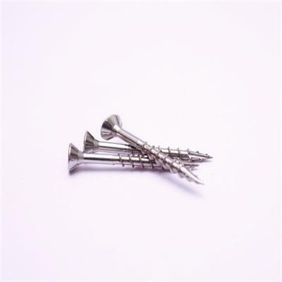 Flat Head Square Drive Wood Screw Type 17 Ss 304