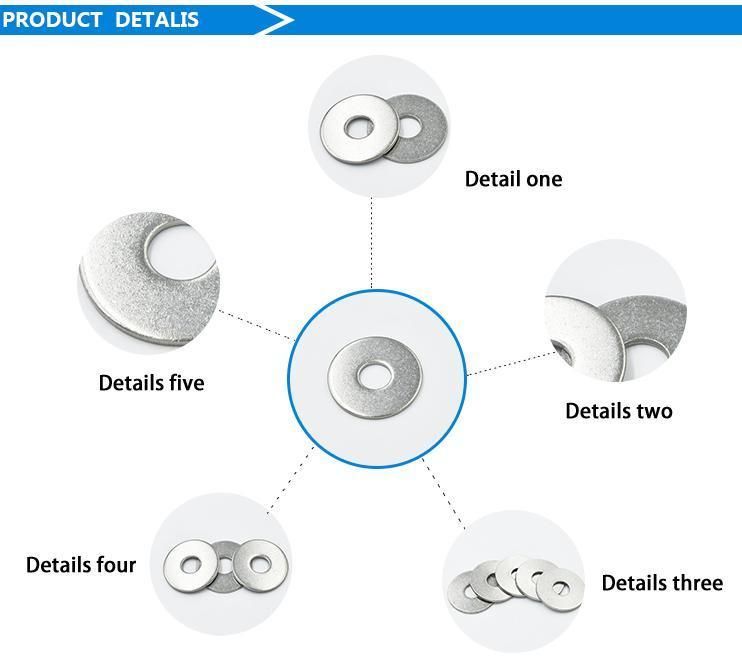 Factory Price Carbon Steel Plain Washers Flat Washers