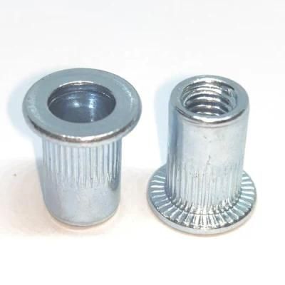 Cone Round Countersunk Flat Head Rivet Nut, Blind Rivet Nut Carbon Steel Zinc Plated Galvanized