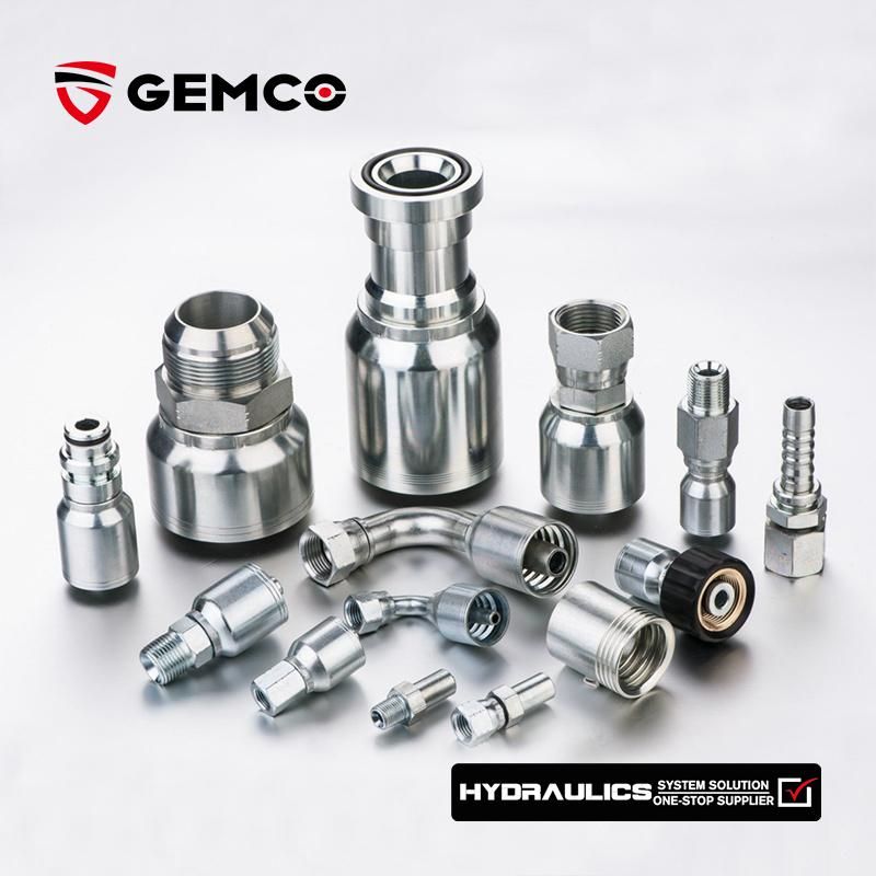 3D metric thread bite type tube fittings