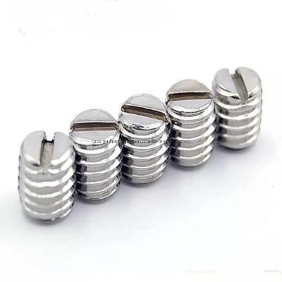 Slotted Set Screws with Flat Point M1.6-M12
