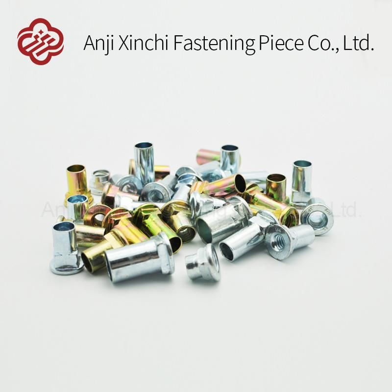 Galvanized Rivet Nut Fasteners Furniture Insert Nut Hardware Accessories