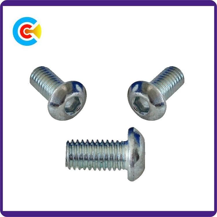 DIN/ANSI/BS/JIS Carbon-Steel/Stainless-Steel Hexagon Head Flange Hexagonal Screws