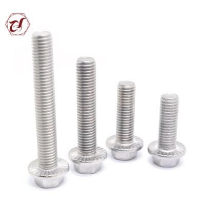 Hex Head Screw Skidproof DIN6921 Flange Bolt with Good Quality