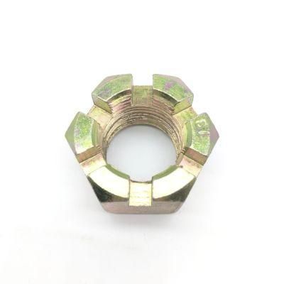 DIN935 Hexagon Slotted Castle Nut