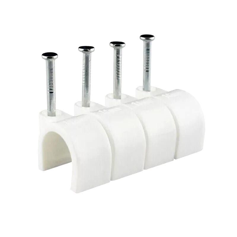 Plastic Nail Hook Clip Circle Cable Clip for Wire Fixed in Guangzhou