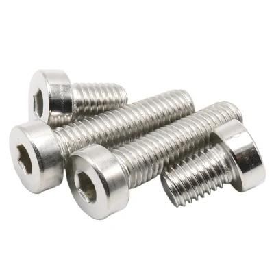 DIN7984 Hex Hex Socket Head Cap Carbon Steel Allen OEM Stock Support Machine Screw Bolt