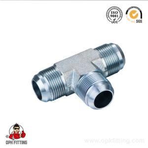 Aq Hydraulic Metric Male 74 Degree Cone Tee Fitting