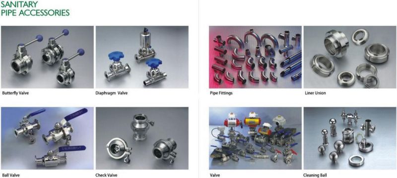 Food Grade Coupling Fitting Stainless Steel Union Welding Liner