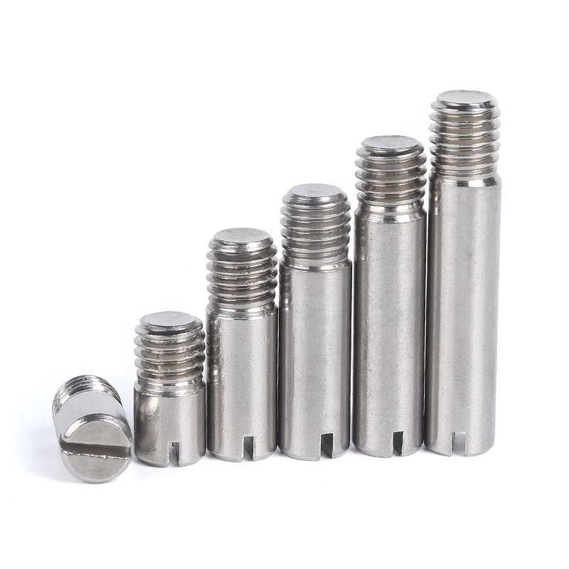 Stainless Steel DIN 427 Slotted Headless Set Screws with Flat Point