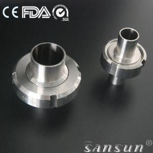 Stainless Steel Pipe Fitting Union Sanitary 304/316L Weld DIN11864 Union