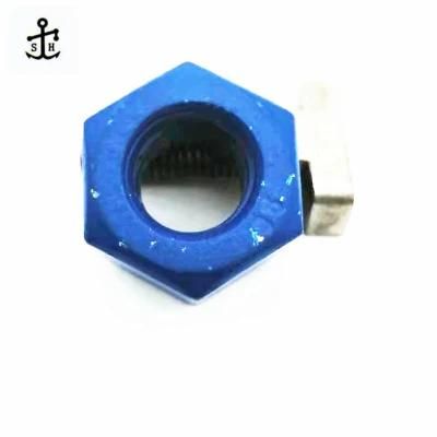 Blue Colorful Hexagon Nuts DIN 934 Aluminum Hex Nuts Made in China