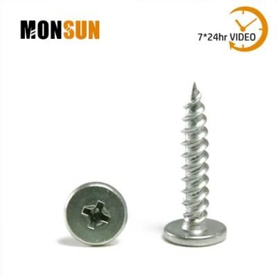 Phillips Pancake Head Zinc Plated Multipurpose Sheet Metal Screw