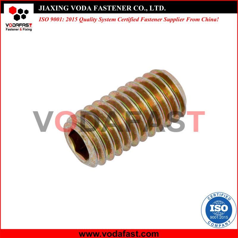 Vodafast Set Screws Series Class 4.8 8.8 10.9 12.9 Zinc Plated and Black