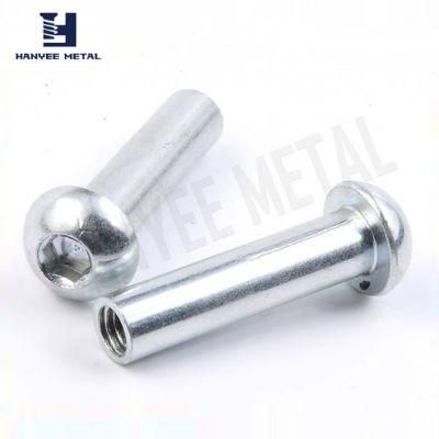 Zinc Plate Round Hex Socket Rivet Nut