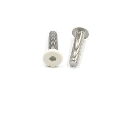 Factory Paint Screw Pan Head Hex Socket White Paint Head Roofing Screws