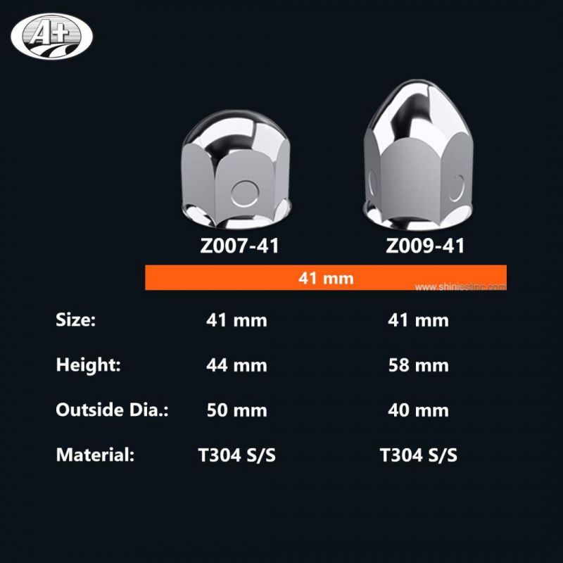 (SNC3233-S) Multi-Fit 32mm / 33mm Wheel Nut Covers, Tire Nut Covers