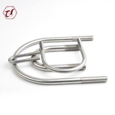 Half Thread A2 U Shap Clamp Bolt 304 Bolt and Nut