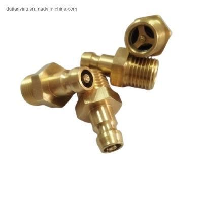 Hasco Mold Brass Shut off Water Hose Nipple with Plated