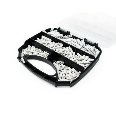 Nylon Drywall Anchor Plastic Expansion Wall Plasterboard Rawl Plugs Anchor with Screw