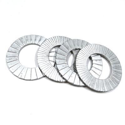 DIN25201 Steel Dacromet Wedge Self Locking Washer Anti-Loose Gasket Spring Serrated Tooth Stainless Steel Star Flat Lock Washer