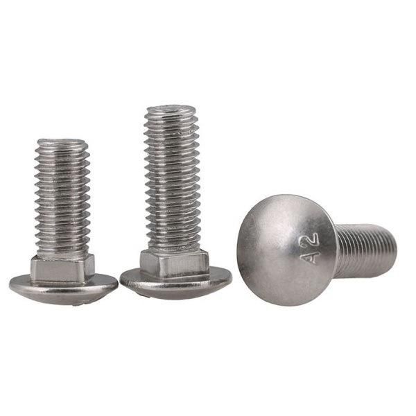 Stainless Steel 304 DIN603 Round Head Square Neck Carriage Bolts