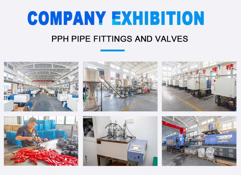 High Quality Pph Pipe Fittings According to DIN ANSI Standard Van Stone Flange