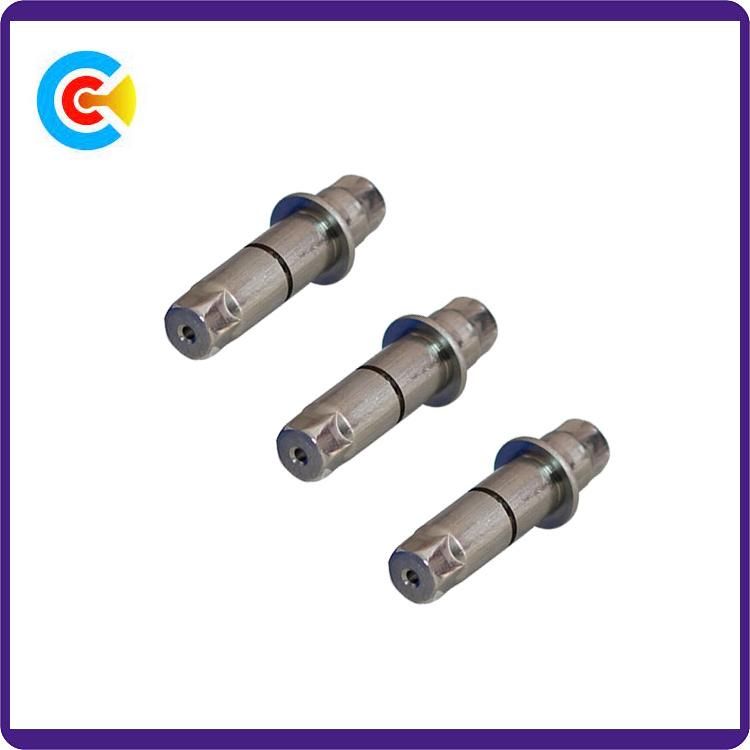 GB/DIN/JIS/ANSI Stainless-Steel/Carbon-Steel Pan/4.8/8.8/10.9 Galvanized Hexgon Non-Standard Pin for Machinery/Industry