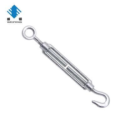 Q235 Co Type Drop Forged Steel Galvanized Zinc Plated DIN1480 Turn Buckle