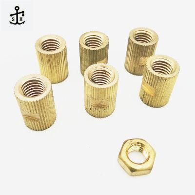 Customized Non-Standard Brass Knurled Insert Nut for Automotive Industry