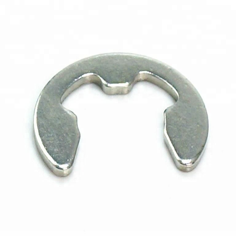 Retaining Ring SS304 SS316 E Type Retaining Ring DIN6799 GB 896 Lock Rings for Shafts Black Split Ring Circlips Washer E Type Lock Washers