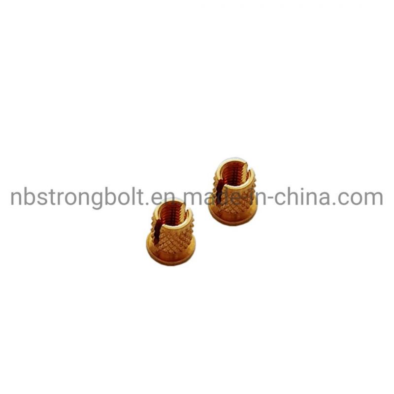 Flange - Head Inserts for Plasticas with Brass