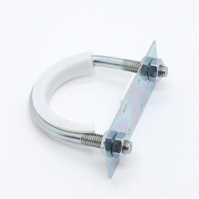 Pipe Clamp U-Bolts Guide with Insulating Washer and PTFE Pad