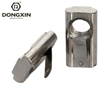Zinc Plated T Nut Spring Nut Elastic Nut, M4-M48 T Slot Nut