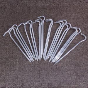 Customized Galvanized Steel Tent Stakes