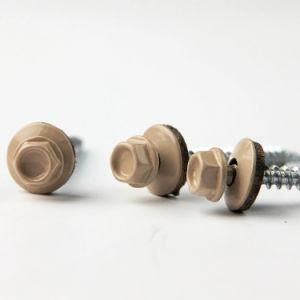 Hex Head Self Drilling Screw with EPDM Bonded Washer for Roof