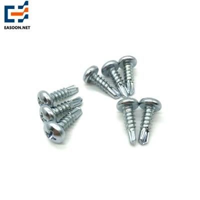 #8 #12 Hardened Galvanized Self Drilling Screw St4.2 St4.8 with Fine Thread