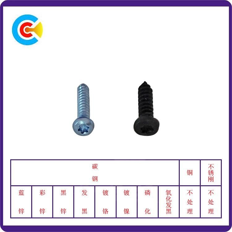 Stainless Steel 304/316 DIN7981 DIN7982 Phillips Self-Tapping Machine Screws