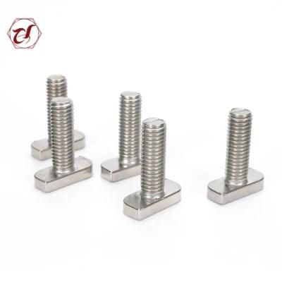 SS316 Full Thread Hammer 304 T Head Bolt A2 T Head Bolt