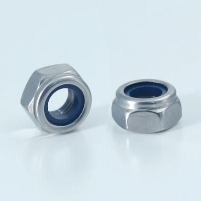 DIN982 Nylon Insert Lock Nut Hex Lock Nut Stainless Steel 304 316