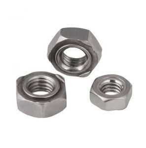 Factory Price Carbon Steel Custom Hex Spot Welding Nut DIN929