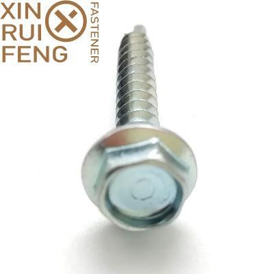 Hexagonal Head Screw White Zinc Self Drilling Screws A1022A