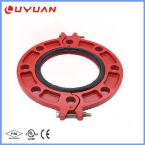 Grooved Pipe Fitting Grooved Flange for Fire Safety System