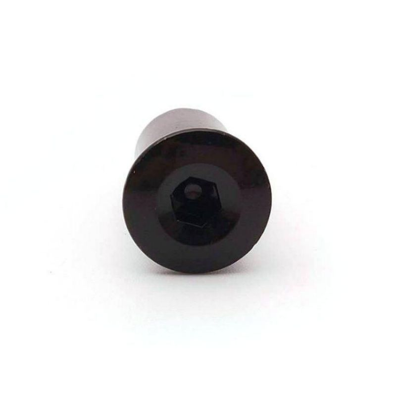 Electrophoretic Black Thin Button Head Allen Hexagon Socket Machine Screws