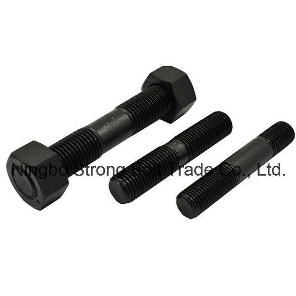 Stud Bolt Double Ended Thread Bolt Screw with Nut More Than 10 Years Produce Expricence Factory
