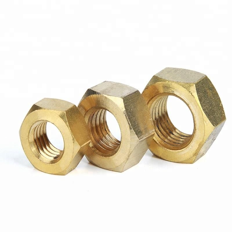 M3 M22 M24 Brass Hex Nut DIN934