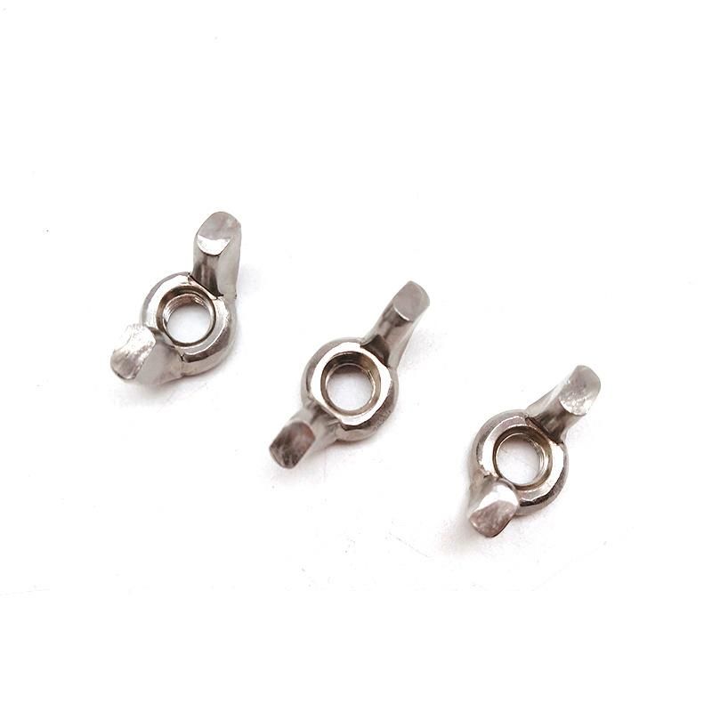 Stock DIN315 DIN314 Stainless Steel Butterfly Wing Nut M6-M64